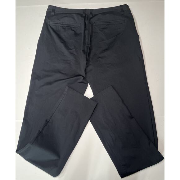 Rhone Pants Mens 34x36 Black Commuter Pants Slim Fit Performance Stretch Tech - Picture 4 of 8